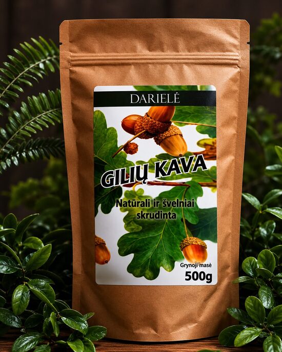 Gilių kava 500g